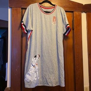 NWOT Disney 101 Dalmatians T Shirt Dress